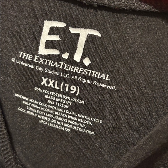 The Extra-Terrestrial Black T-Shirt - Picture 2 of 3